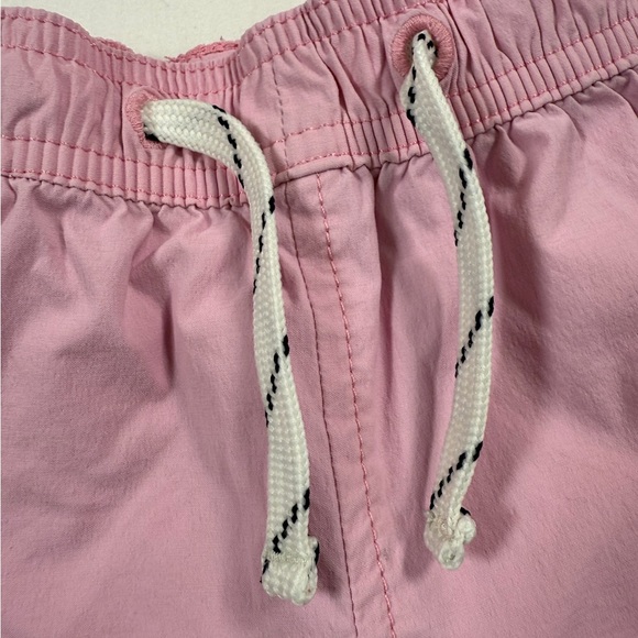 CREWCUTS Girls’ Pink Black Dolphin Hem Sporty Shorts 6 Athletic Comfy Athleisure - Picture 5 of 7
